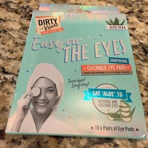 Dirty Works Soothing Cucumber Eye Pads set of 10